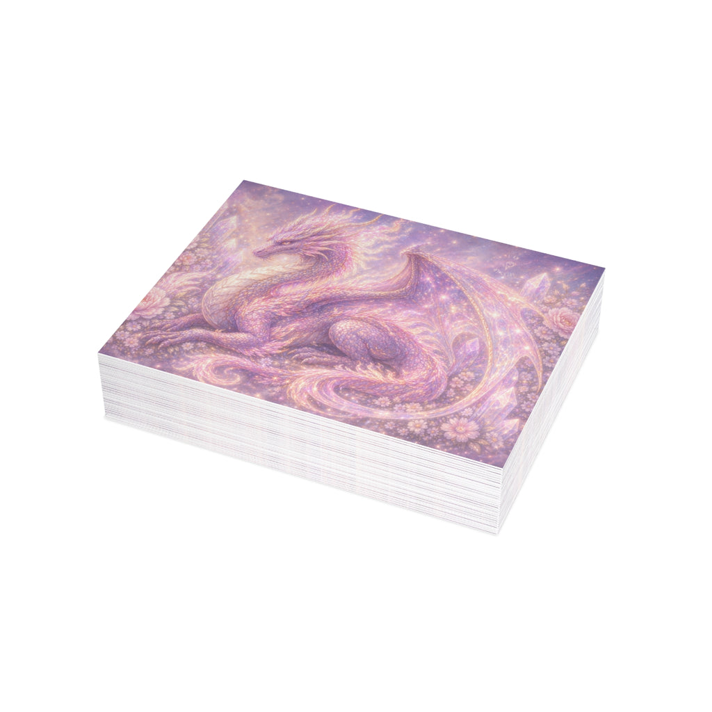Lilac Fire Dragon Postcard Bundles (envelopes included)