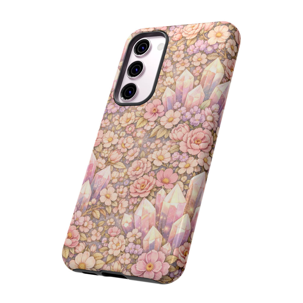 Samsung Galaxy Phone Case - Angelic Crystal Garden Tough Phone Case