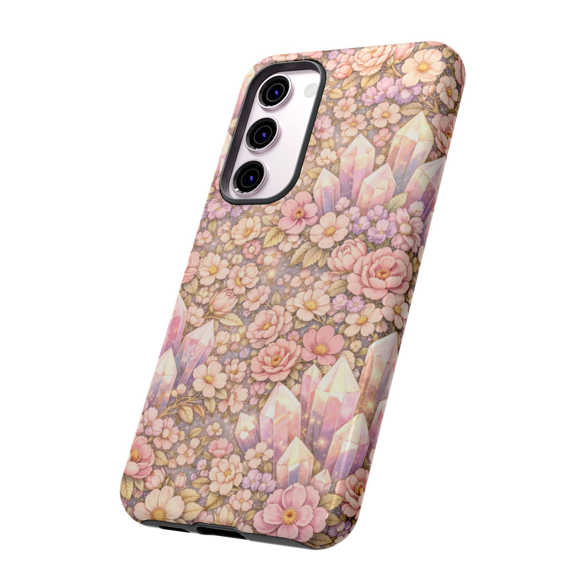 Samsung Galaxy Phone Case - Angelic Crystal Garden Tough Phone Case