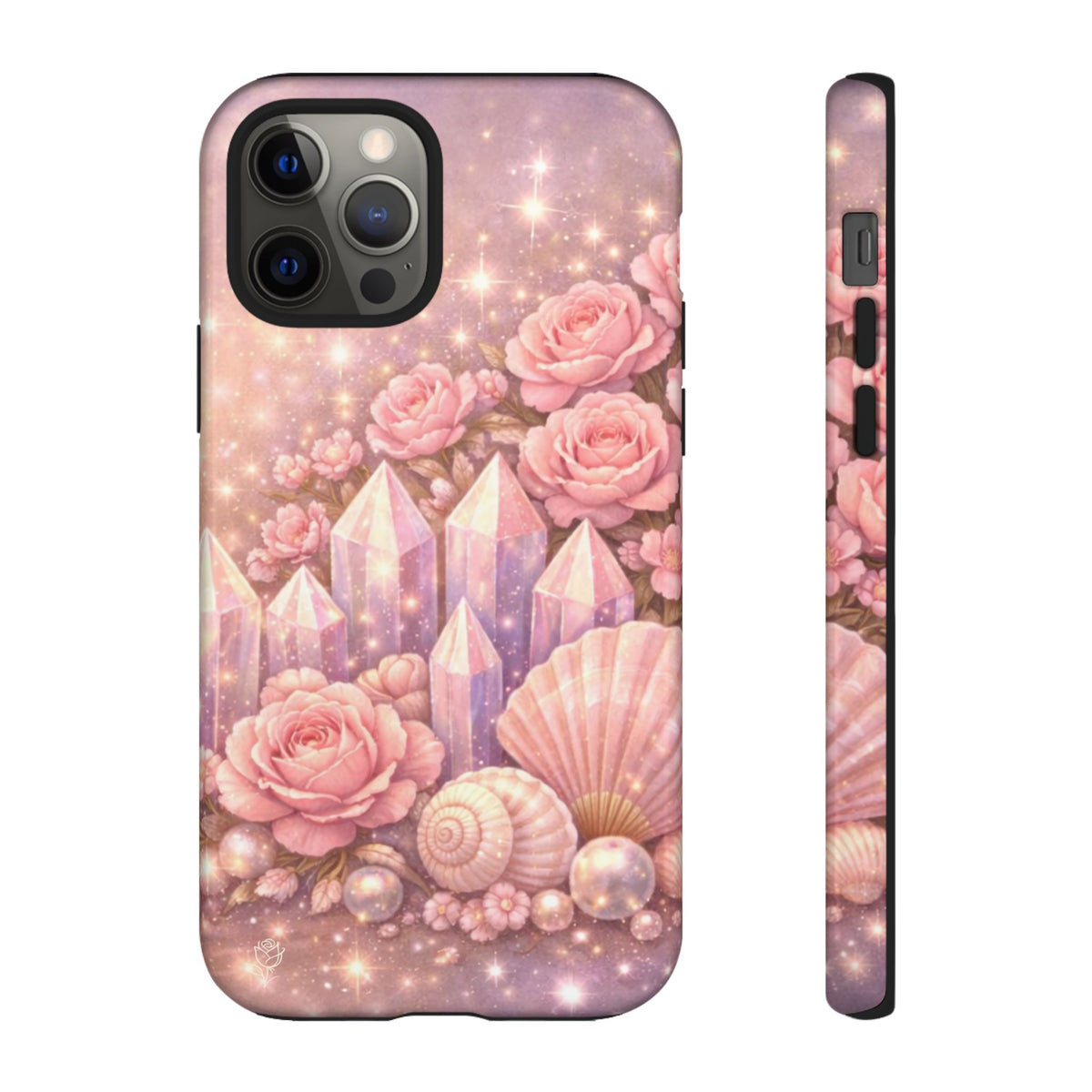 iPhone Case - Lemurian Rose Crystal Garden iPhoneTough Case