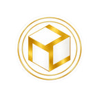 Gold Antahkarana Kiss-Cut Sticker — Reiki Symbol