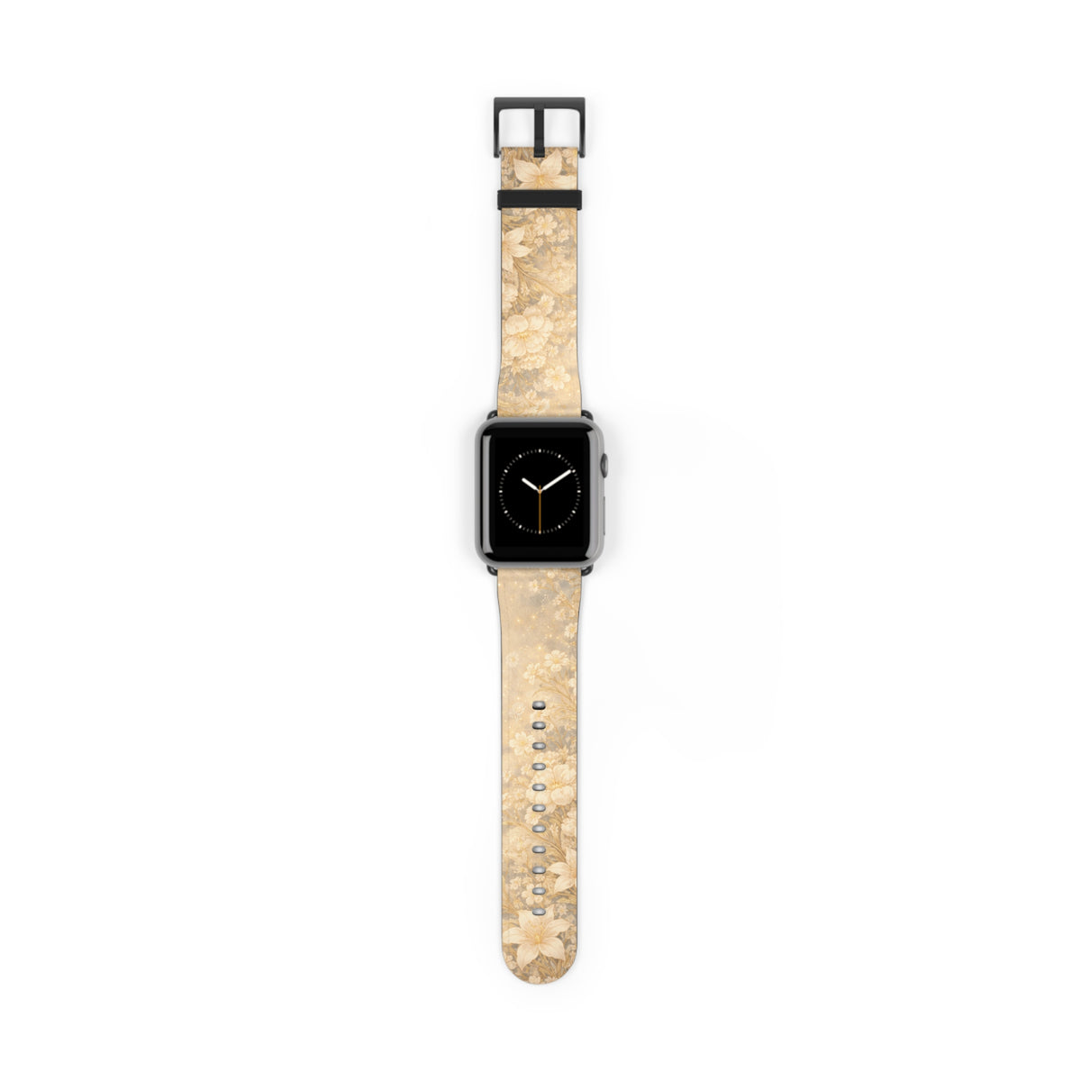 Angel Sitael iWatch Band — Neutral Vintage Bloom Strap for Apple Watch