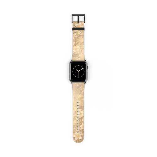 Angel Sitael iWatch Band — Neutral Vintage Bloom Strap for Apple Watch