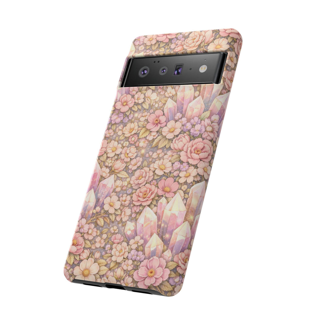 Google Pixel Phone Case —  Angelic Crystal Garden Tough Protective Cover
