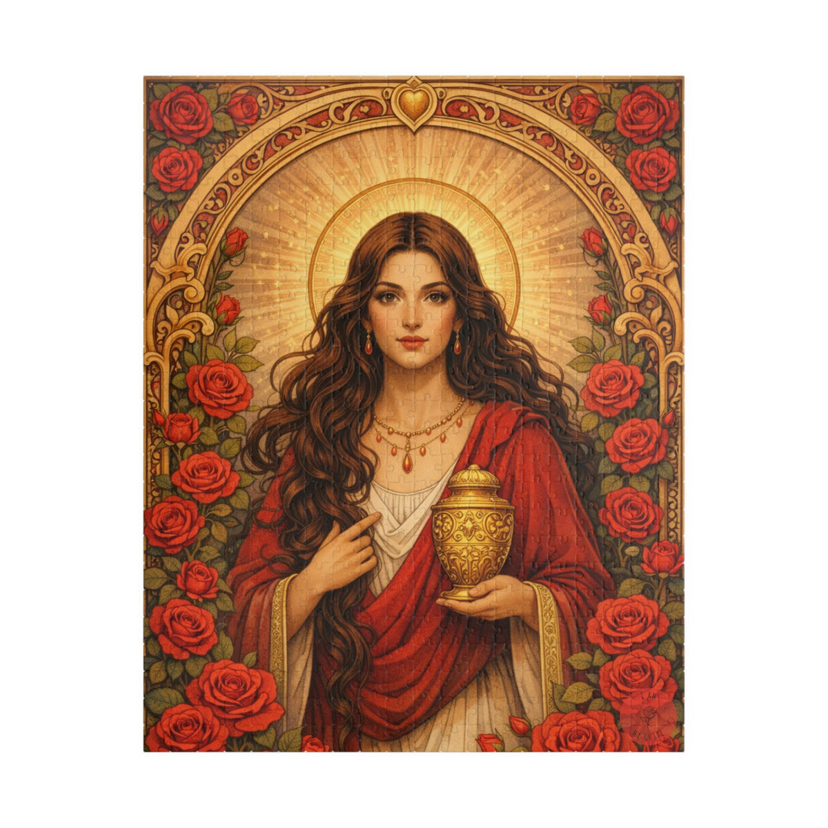 Mary Magdalene Jigsaw Puzzle — 110/252/520-Piece Sisterhood of the Rose Puzzle