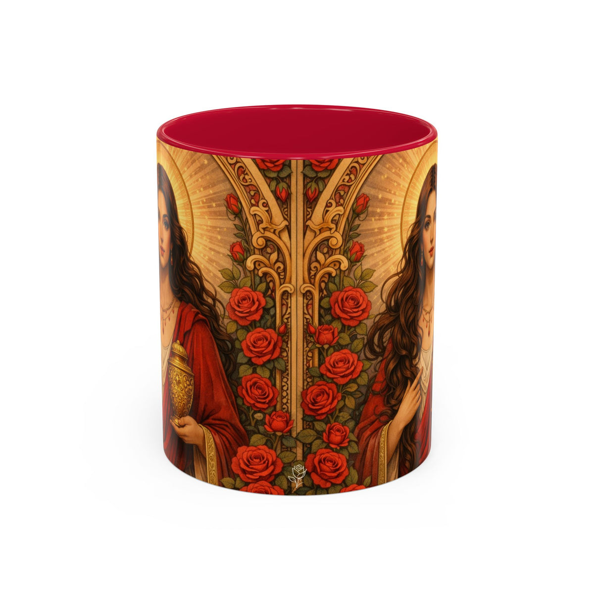 Mary Magdalene Ceramic Mug (11oz/15oz) — Sisterhood of the Rose Coffee Cup