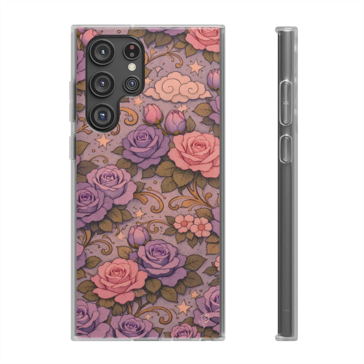 Samsung Galaxy Phone Case — Master Portia's Rose Garden — The Sisterhood of the Rose Vintage Flexi Phone Case