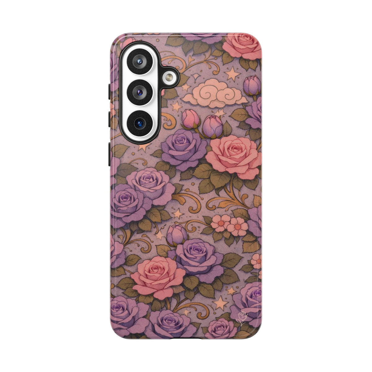 Samsung Galaxy Tough Phone Case — Master Portia's Rose Garden — The Sisterhood of the Rose Protective Samsung Cover