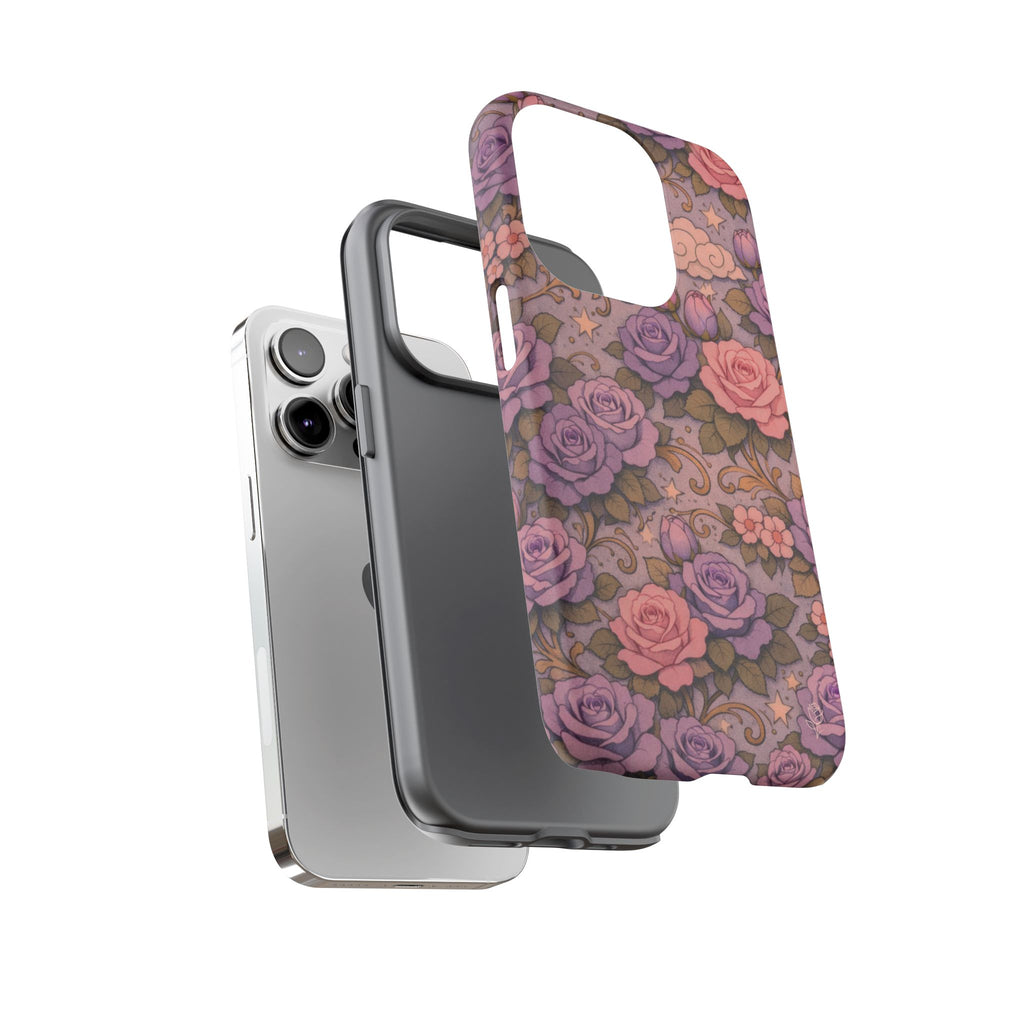 Tough iPhone Case — The Sisterhood of the Rose — Master Portia's Rose Garden Protective Cover