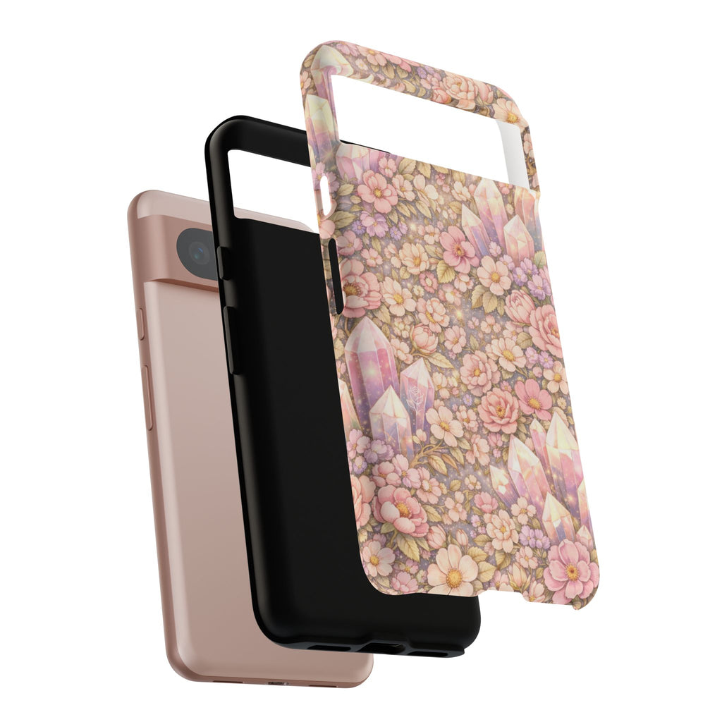 Google Pixel Phone Case —  Angelic Crystal Garden Tough Protective Cover