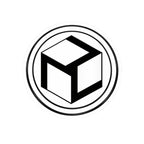 Black Antahkarana Kiss-Cut Sticker — Reiki Symbol