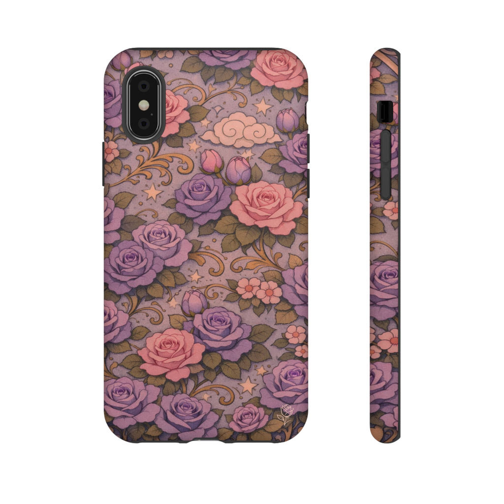 Tough iPhone Case — The Sisterhood of the Rose — Master Portia's Rose Garden Protective Cover