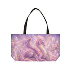 Lilac Fire Dragon Weekender Tote Bag — Print Travel Tote