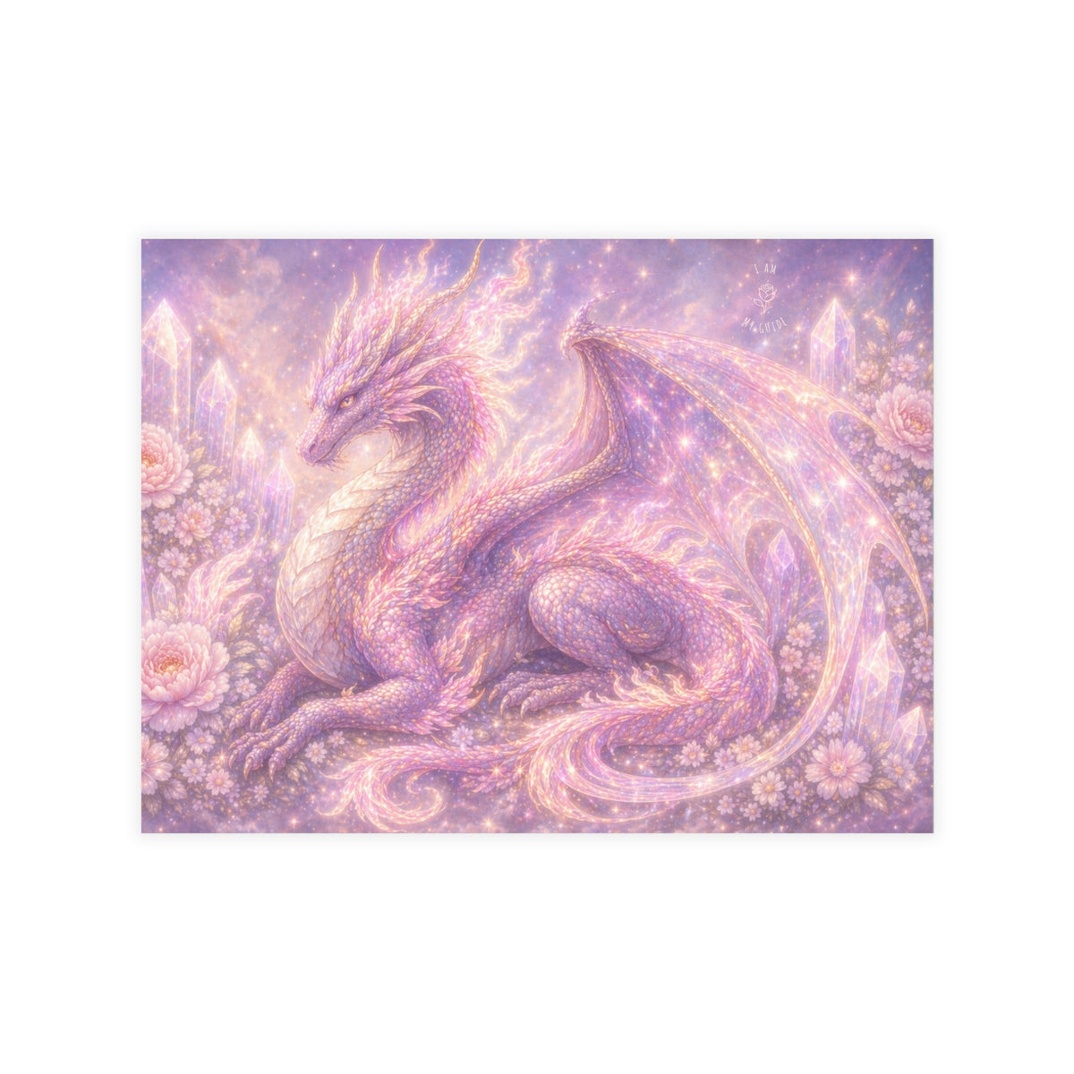 Lilac Fire Dragon Postcard Bundles (envelopes included)
