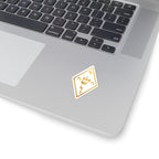 Golden Yoshua Radionic Symbol - Kiss-Cut Sacred Geometry