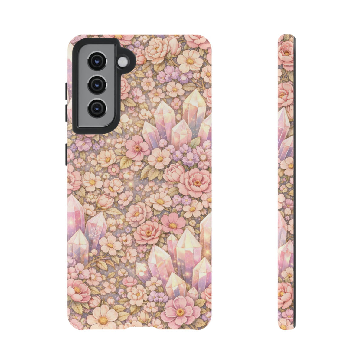 Samsung Galaxy Phone Case - Angelic Crystal Garden Tough Phone Case