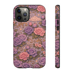 Tough iPhone Case — The Sisterhood of the Rose — Master Portia's Rose Garden Protective Cover