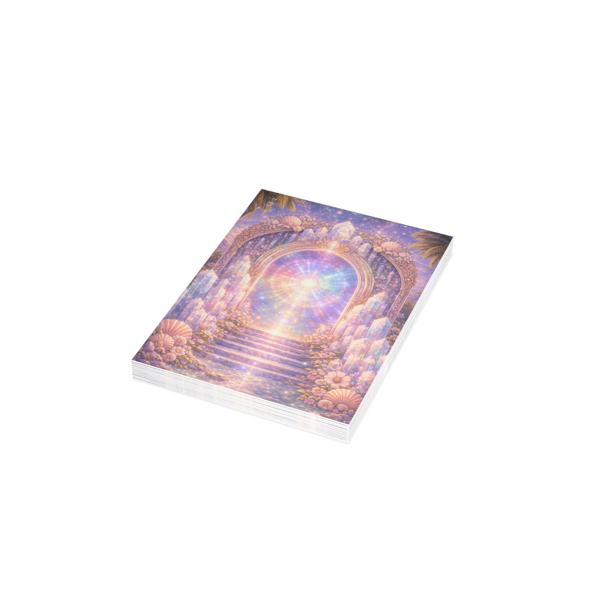 Lemurian Crystal Portal Postcard Bundles (envelopes included)