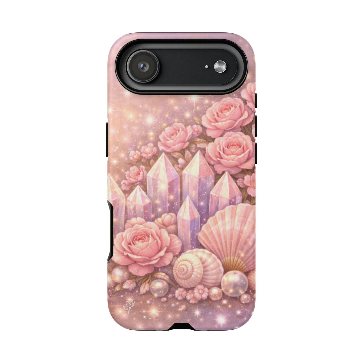 iPhone Case - Lemurian Rose Crystal Garden iPhoneTough Case