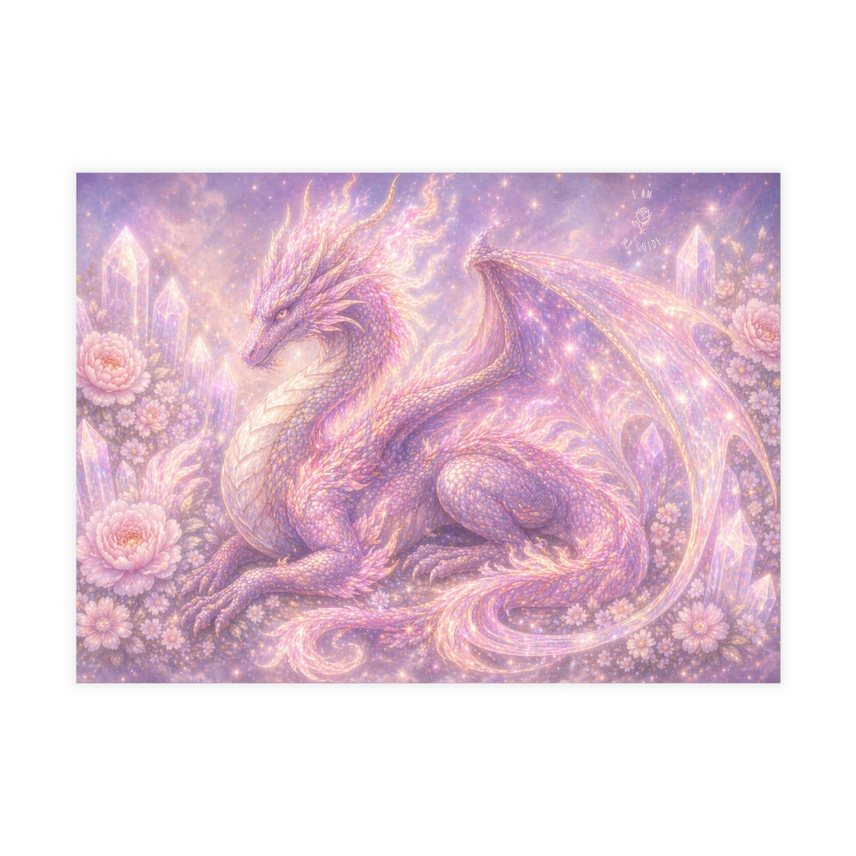 Lilac Fire Dragon Postcard Bundles (envelopes included)
