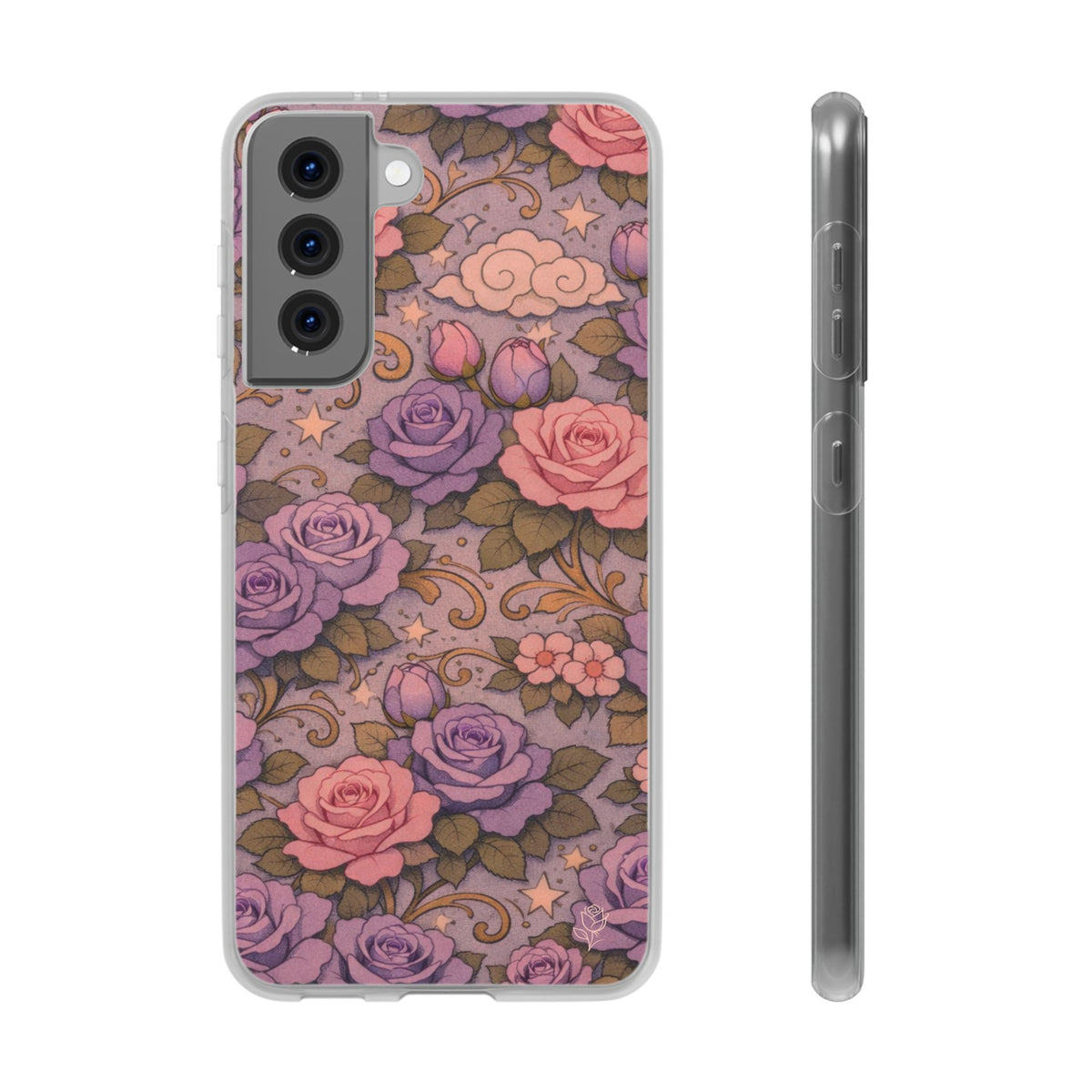 Samsung Galaxy Phone Case — Master Portia's Rose Garden — The Sisterhood of the Rose Vintage Flexi Phone Case