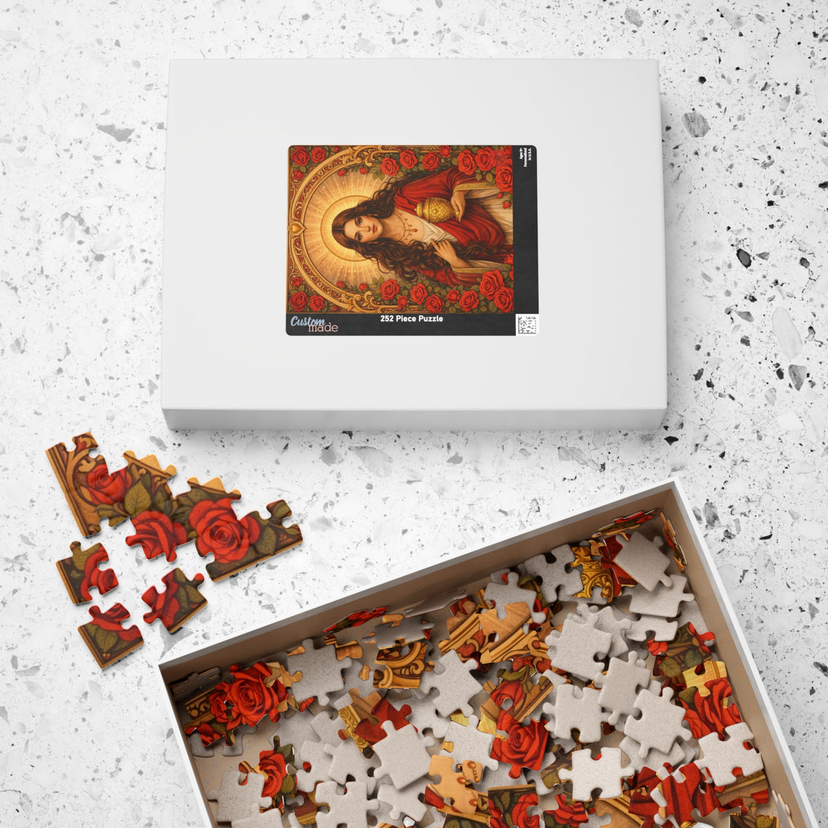 Mary Magdalene Jigsaw Puzzle — 110/252/520-Piece Sisterhood of the Rose Puzzle