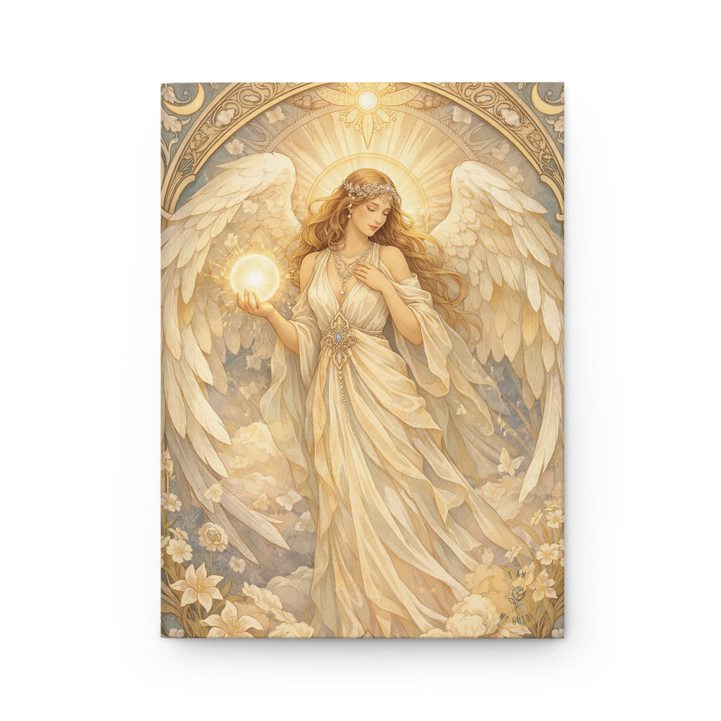 Birthday Angel Sitael Hardcover Journal (Lined Pages) — Spiritual Prayer & Gratitude Notebook