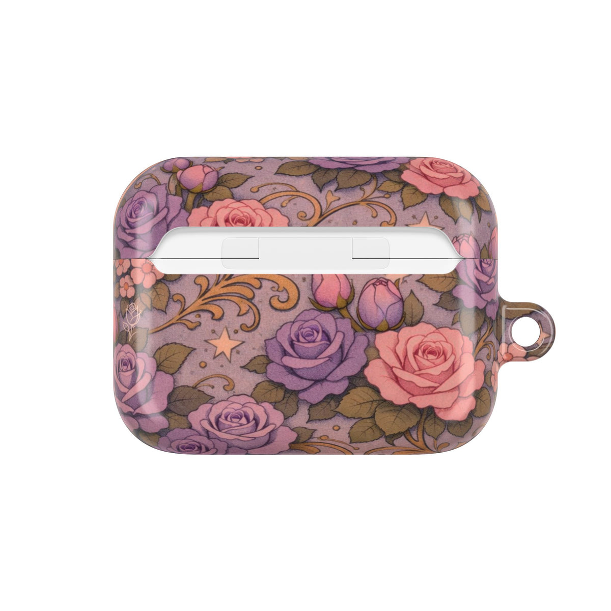 The Sisterhood of the Rose AirPod Case — Master Portia Floral Vintage Protective Cover