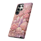 Samsung Galaxy Phone Case — Lemurian Rose Crystal Garden Tough Case