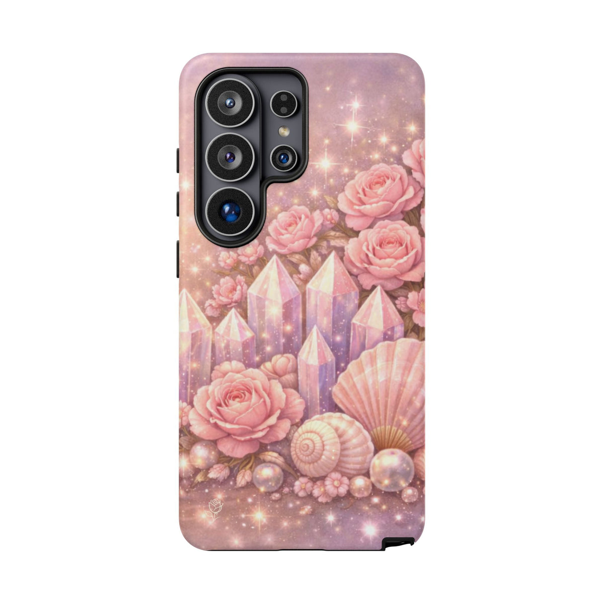 Samsung Galaxy Phone Case — Lemurian Rose Crystal Garden Tough Case