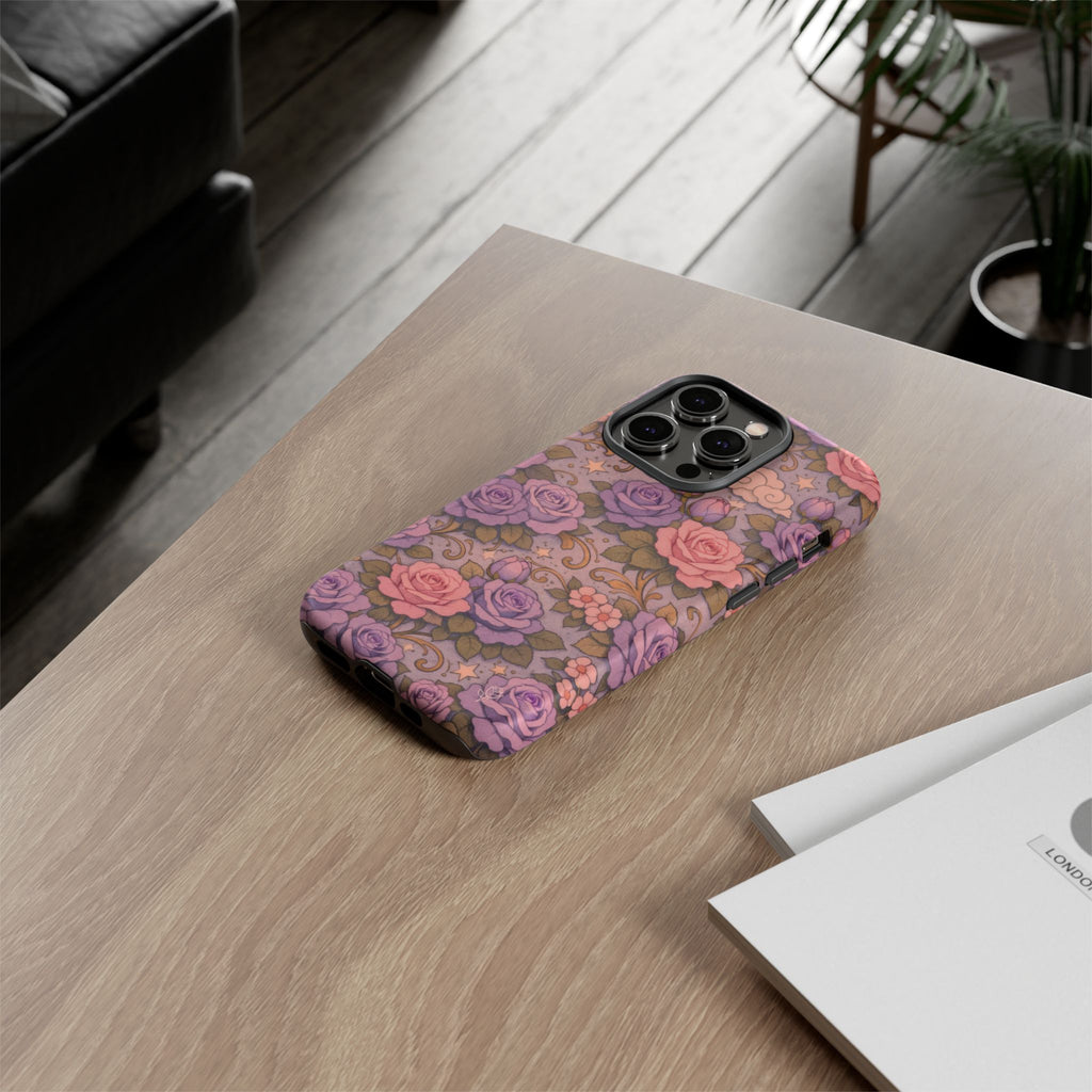 Tough iPhone Case — The Sisterhood of the Rose — Master Portia's Rose Garden Protective Cover