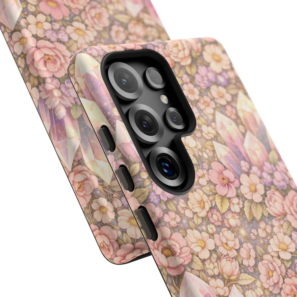 Samsung Galaxy Phone Case - Angelic Crystal Garden Tough Phone Case