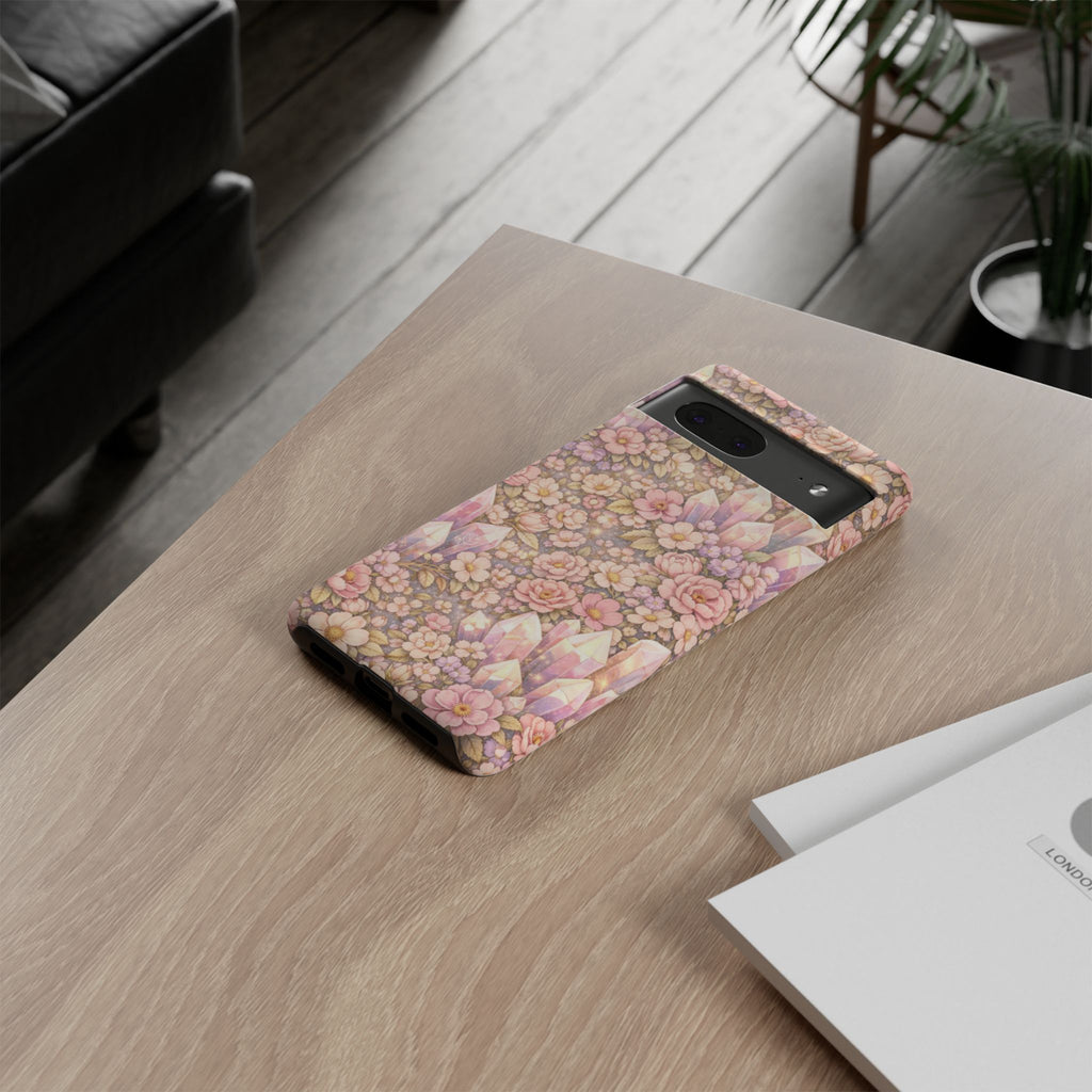 Google Pixel Phone Case —  Angelic Crystal Garden Tough Protective Cover