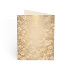 Birthday Angel Sitael Greeting Cards — Ethereal Angel Floral Blank Note Cards (Single or Pack of 10/30/50)