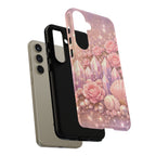 Samsung Galaxy Phone Case — Lemurian Rose Crystal Garden Tough Case
