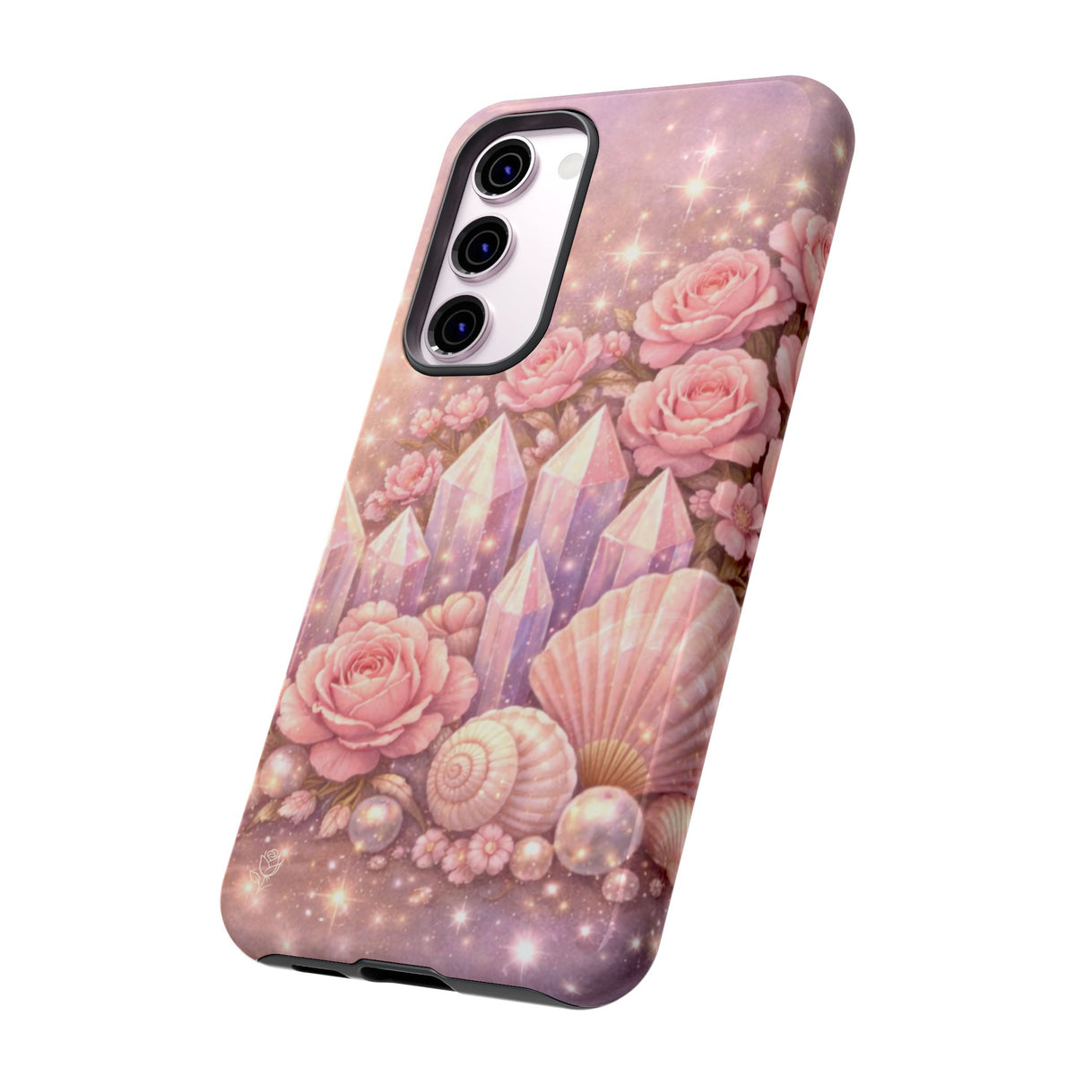 Samsung Galaxy Phone Case — Lemurian Rose Crystal Garden Tough Case
