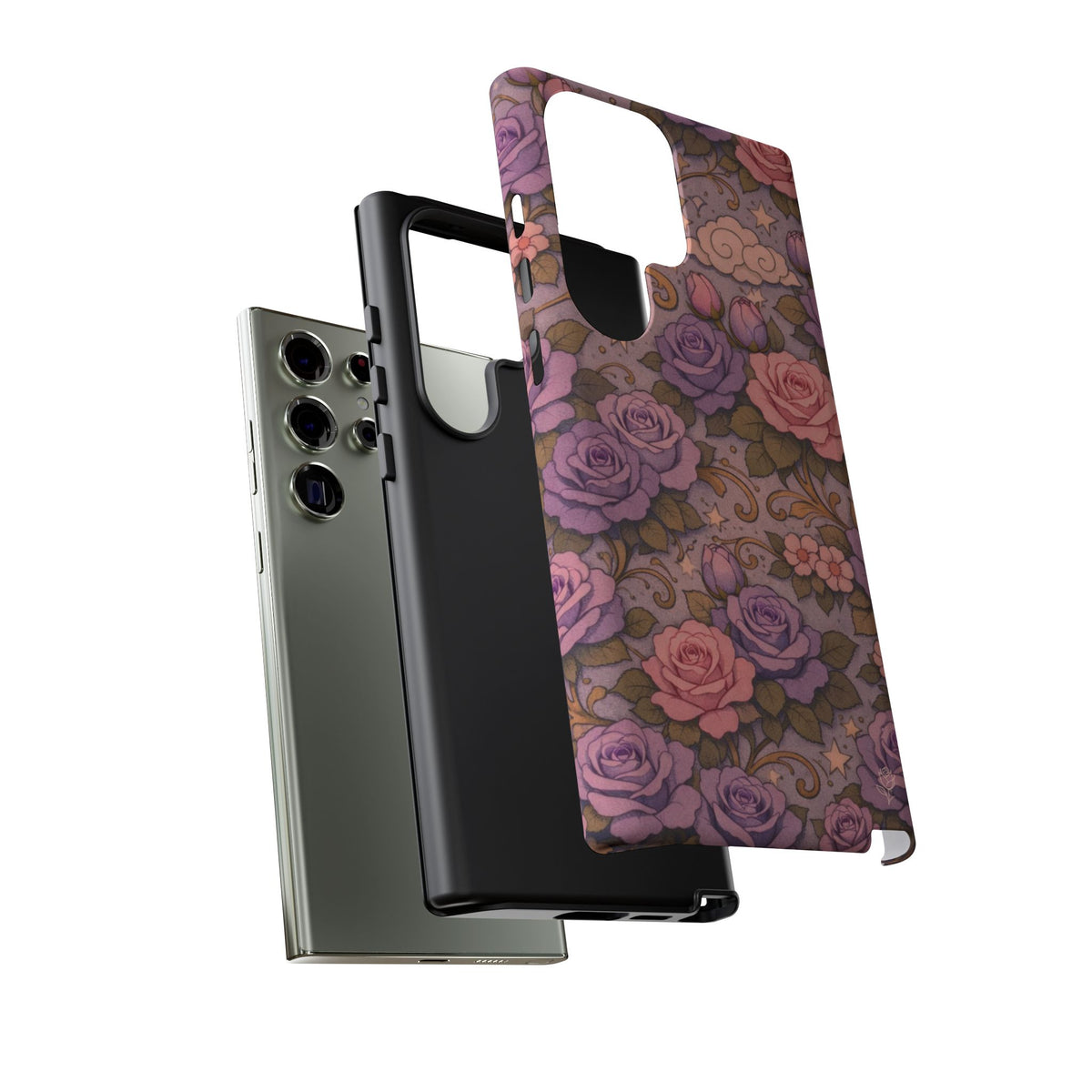 Samsung Galaxy Tough Phone Case — Master Portia's Rose Garden — The Sisterhood of the Rose Protective Samsung Cover