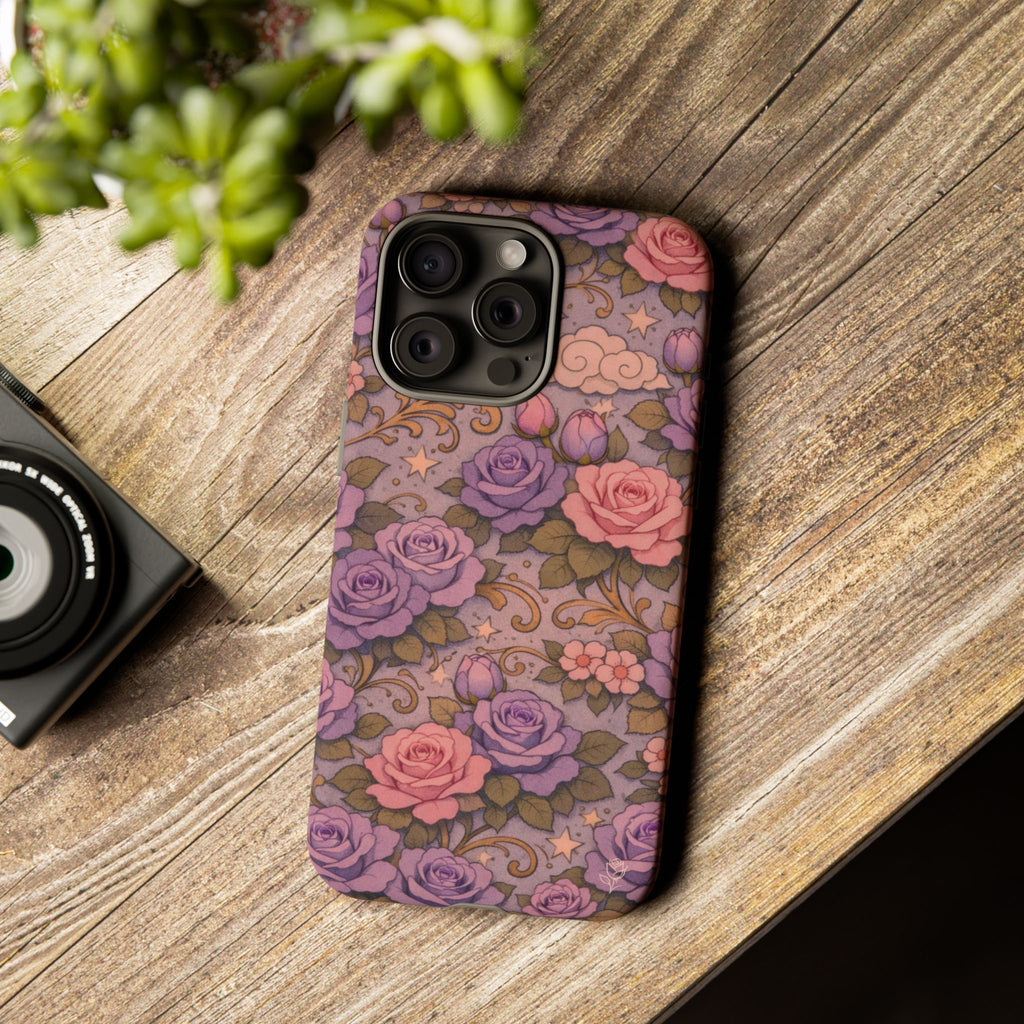 Tough iPhone Case — The Sisterhood of the Rose — Master Portia's Rose Garden Protective Cover