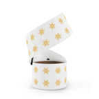 Gold Metatron's Cube Round Sticker Rolls — Sacred Geometry Labels (Pack)