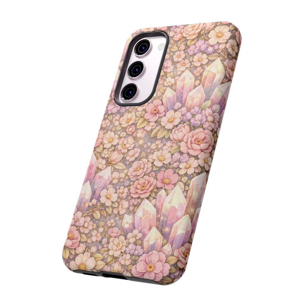 Samsung Galaxy Phone Case - Angelic Crystal Garden Tough Phone Case