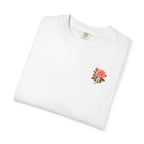 The Sisterhood of the Rose T-Shirt — Master Nada's Vintage Floral Chest & Back Print