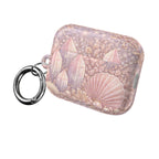 Lemurian Mermaid Crystal Garden AirPod Case — Pastel Seashell Protective Cover for AirPod