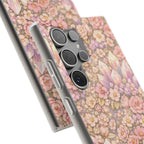 Samsung Galaxy Phone Case — Angelic Crystal Garden Clear Flexi Case