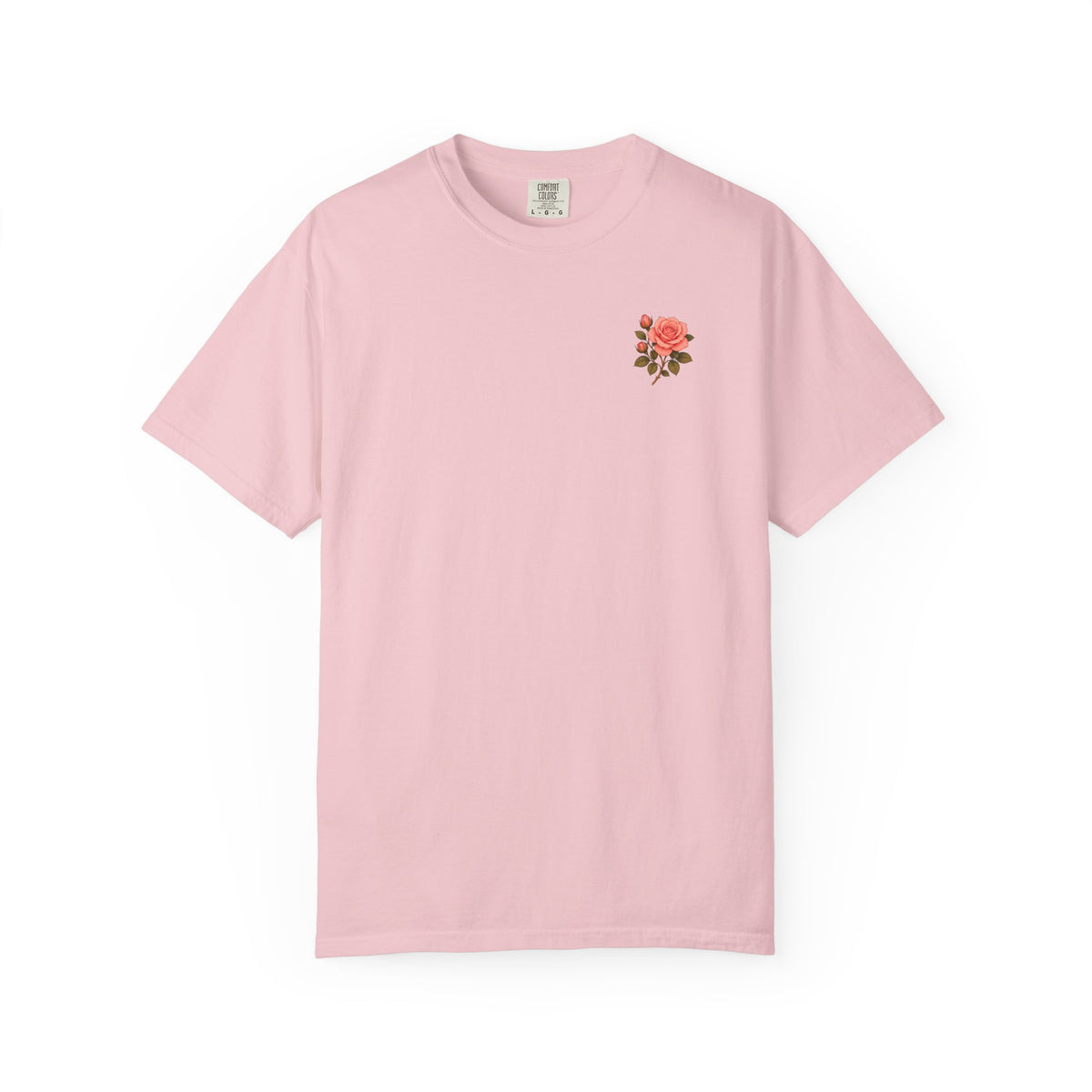 The Sisterhood of the Rose T-Shirt — Master Nada's Vintage Floral Chest & Back Print