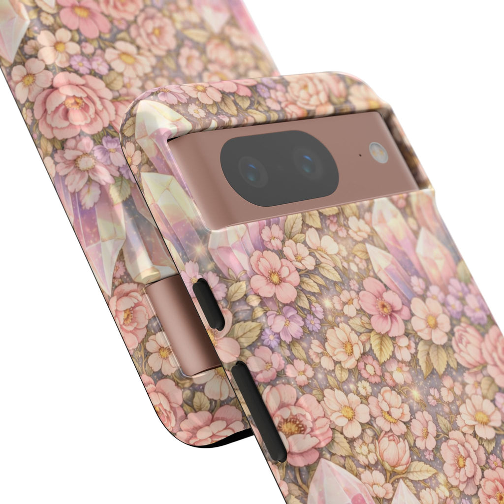 Google Pixel Phone Case —  Angelic Crystal Garden Tough Protective Cover