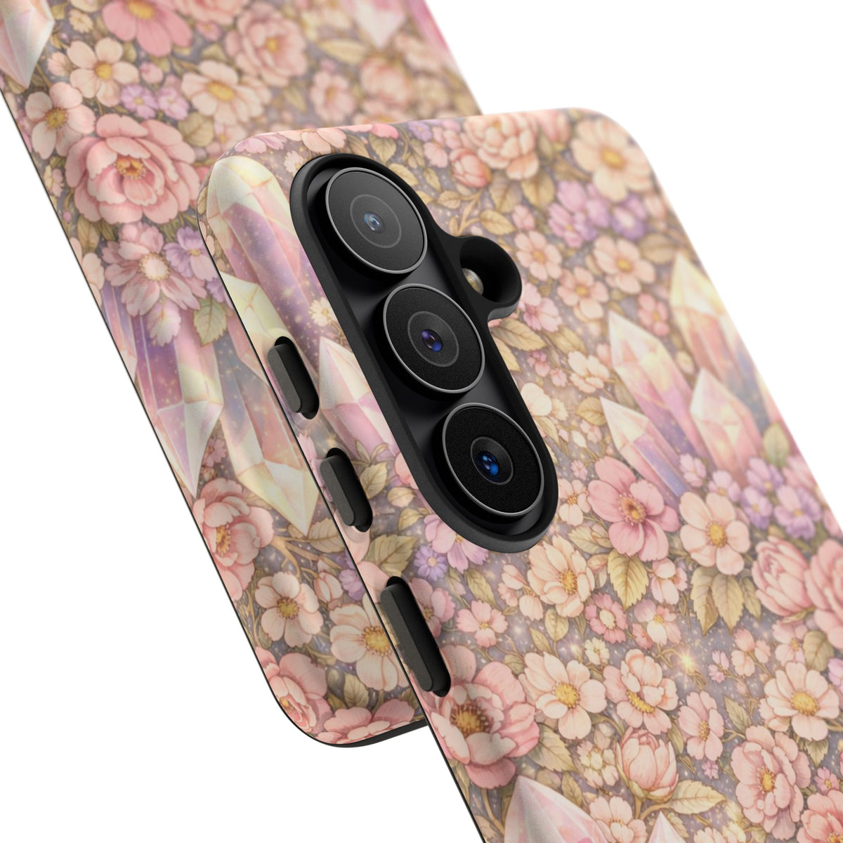 Samsung Galaxy Phone Case - Angelic Crystal Garden Tough Phone Case
