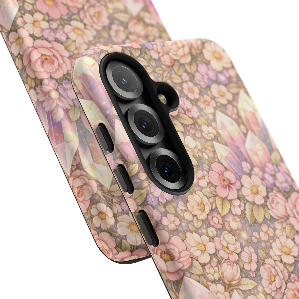 Samsung Galaxy Phone Case - Angelic Crystal Garden Tough Phone Case