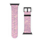 Angel Vehuiah iWatch Band — Pastel Feathers Pattern Apple Watch Strap
