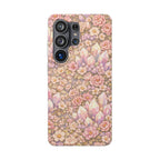 Samsung Galaxy Phone Case — Angelic Crystal Garden Clear Flexi Case