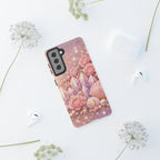 Samsung Galaxy Phone Case — Lemurian Rose Crystal Garden Tough Case